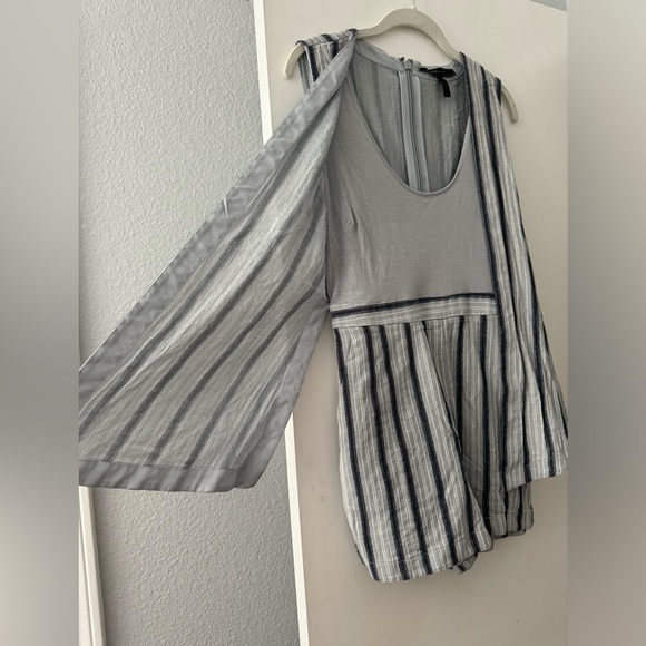 Bcbgmaxazaria Lexxi Striped Romper - Picture 5 of 9